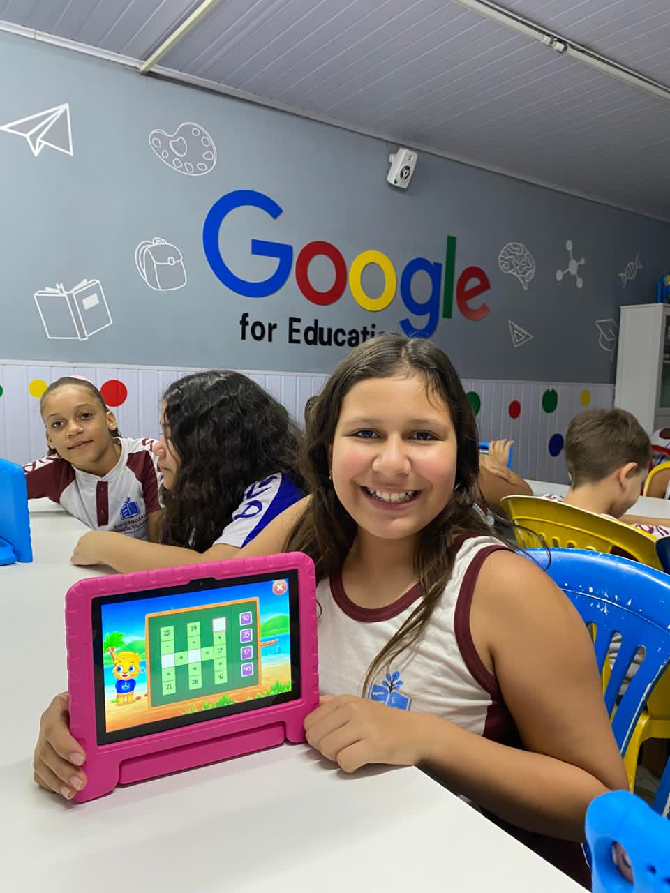 Sala Google for Education no Cecília Pinheiro